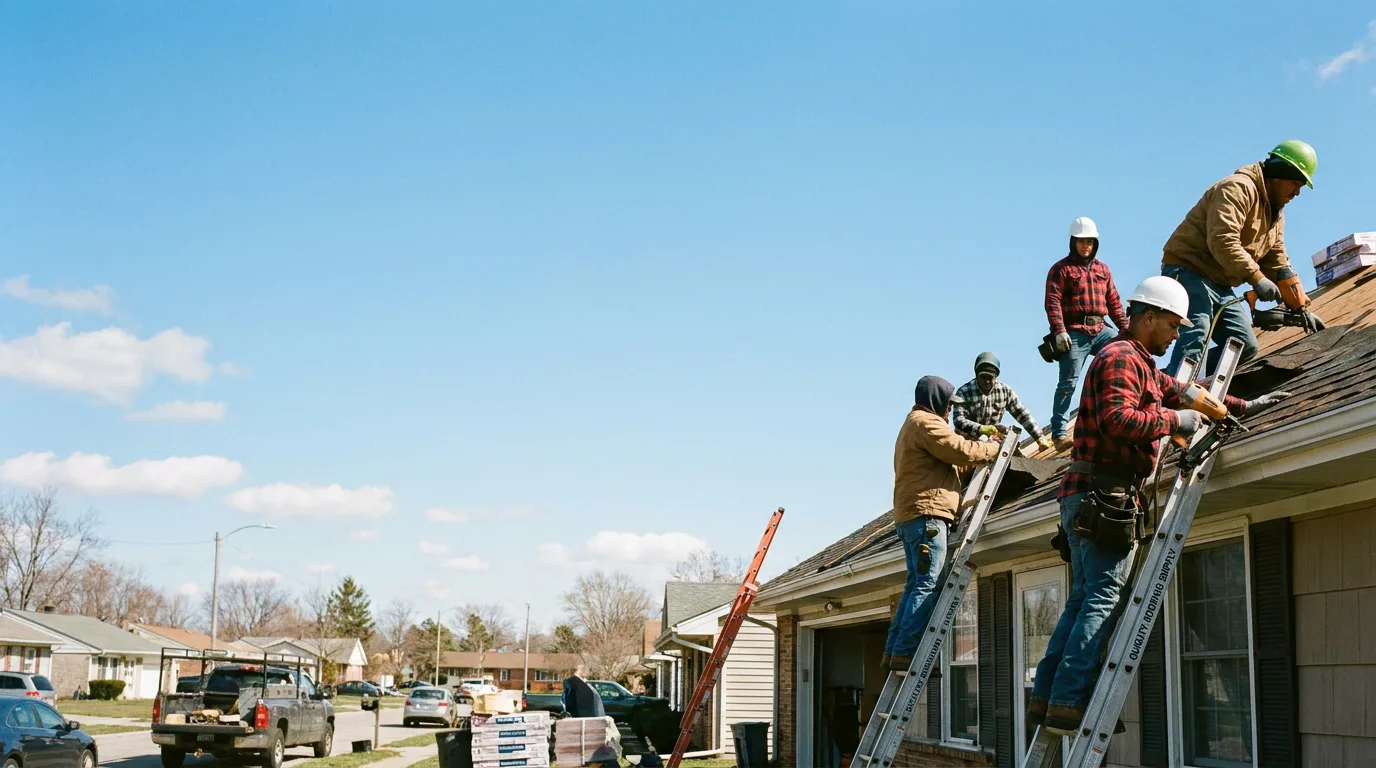 Roofing in Beaverdam, OH near me